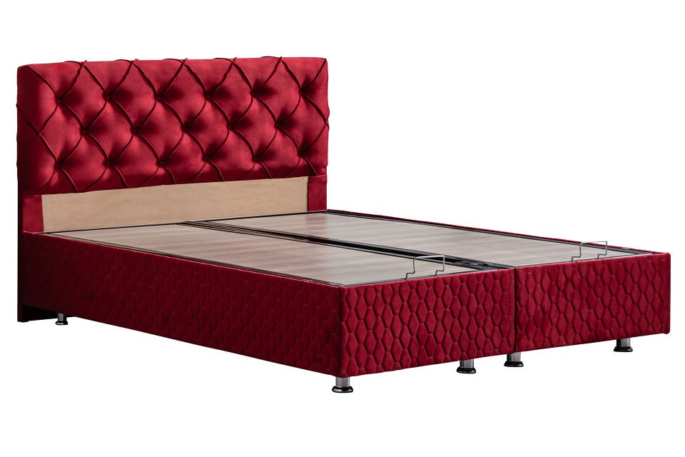 Vita Baza Başlık Comfort Yatak Seti 140 x 190 - Bordo