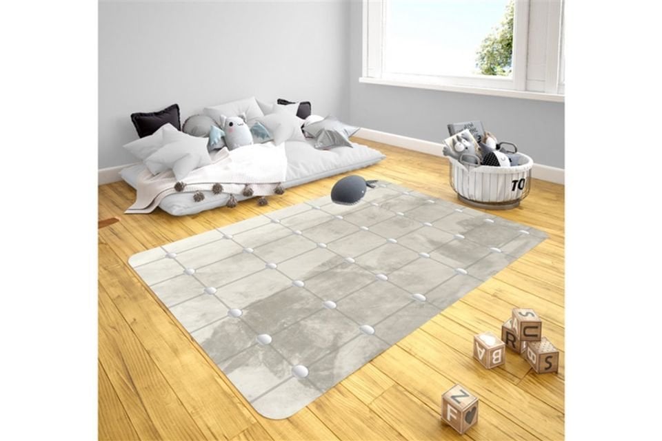 Eymen Çocuk Odası Takımı Uyumlu  Kaydırmaz Halı 120x180