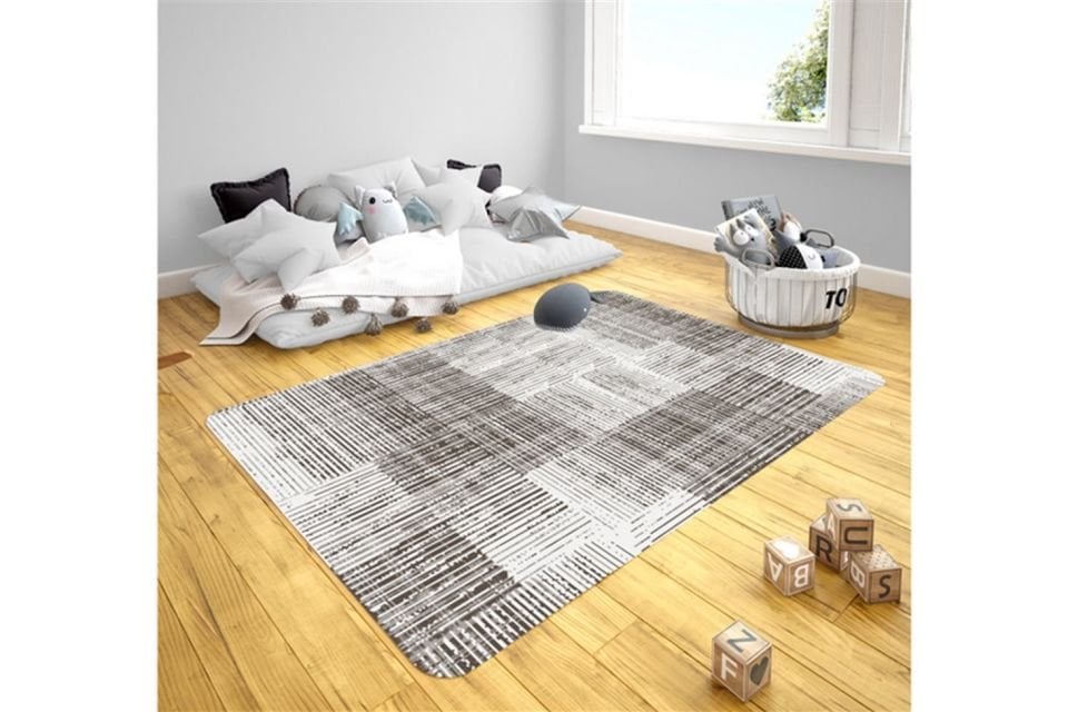 Country Genç Odası Takımı Uyumlu Kaydırmaz Halı 120x180