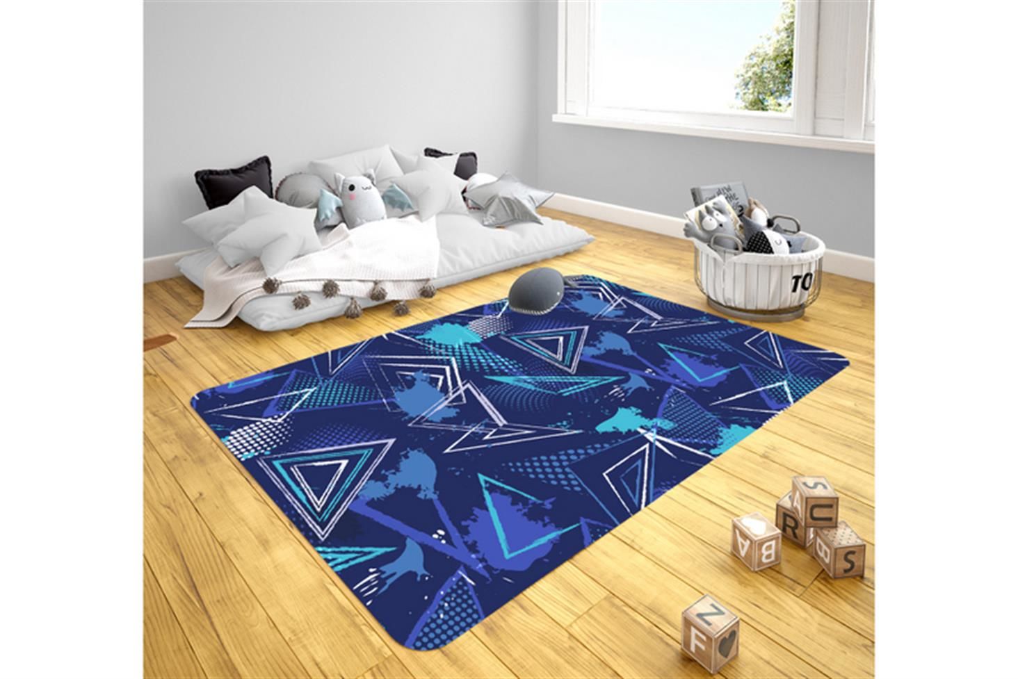 Grand Genç Odası Takımı Uyumlu Kaydırmaz Halı 120x180