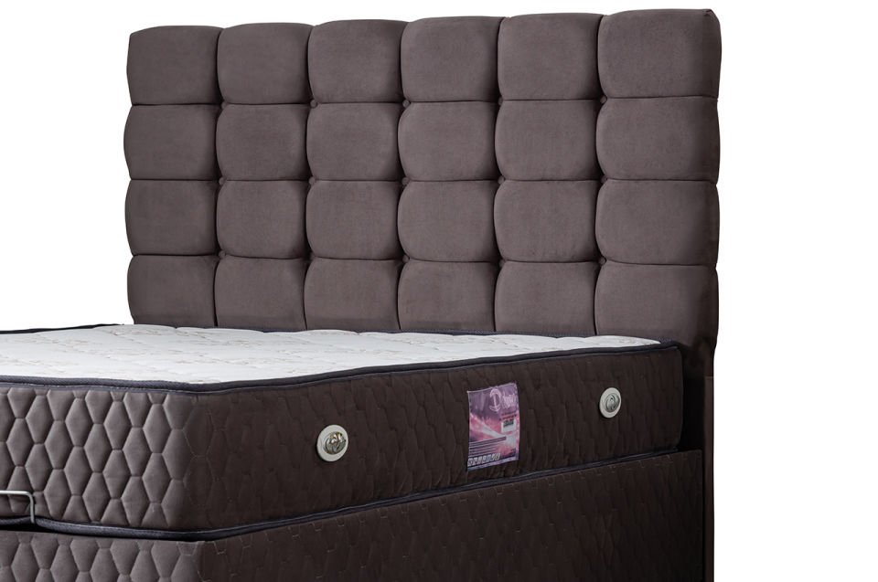 Duke Baza Başlık Deluxe Yatak Seti 180 x 200 - Antrasit