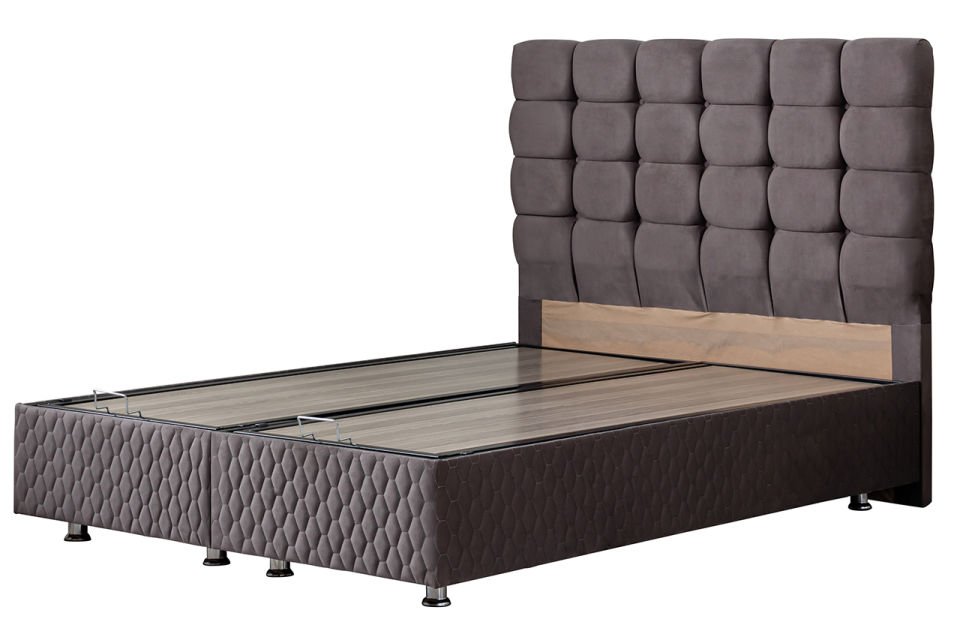 Duke Baza Başlık Deluxe Yatak Seti 180 x 200 - Antrasit
