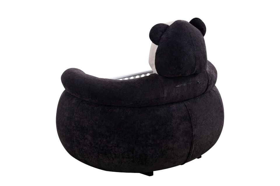 Panda Peluş Kumaşlı Hayvan Figürlü Beşik