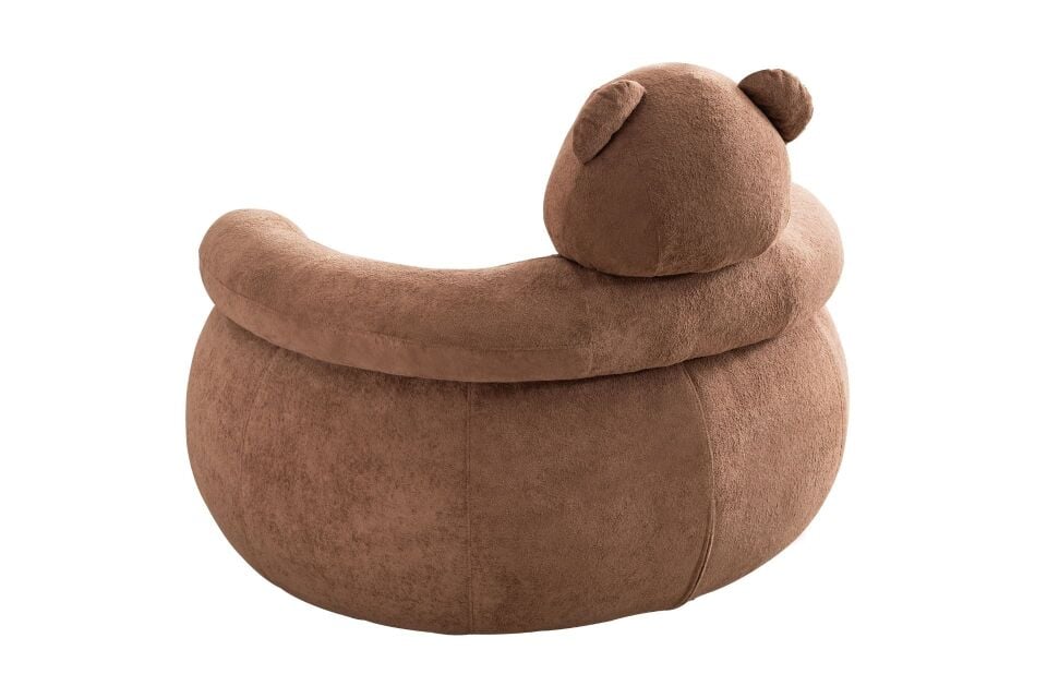 Ayıcık Peluş Kumaşlı Hayvan Figürlü Beşik
