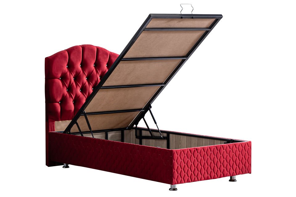 Zümrüt Baza Başlık Seti 120 x 200 - Bordo