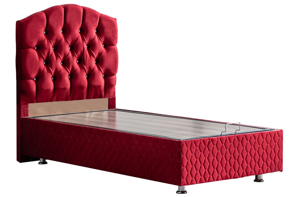 Zümrüt Baza Başlık Seti 120 x 200 - Bordo
