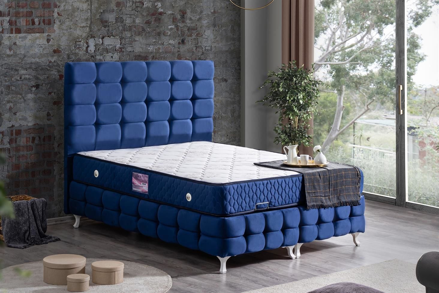 Duke Lux Baza Başlık Deluxe Yatak Seti