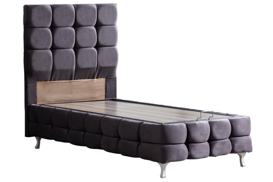 Duke Lux Baza Başlık Seti 90 x 190 - Antrasit