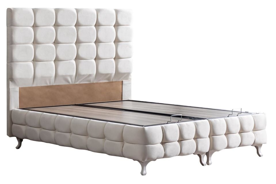 Duke Lux Baza Başlık Seti 180 x 200 - Krem