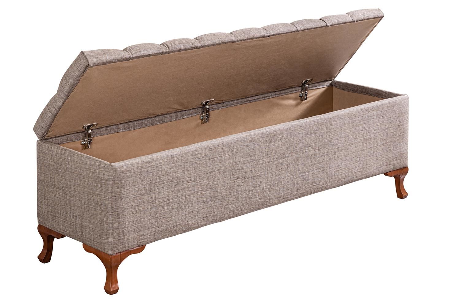 Yatak Ucu Pufu, Luna Bench, Sandıklı Ayakucu Pufu 40x50x140