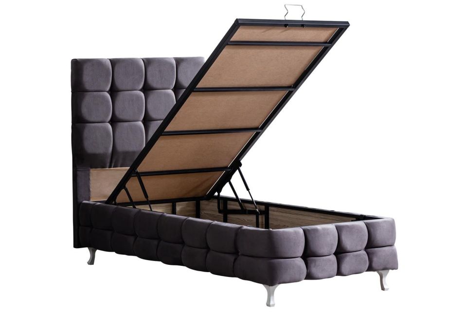 Duke Lux Baza Başlık Deluxe Yatak Seti 120 x 200 - Antrasit